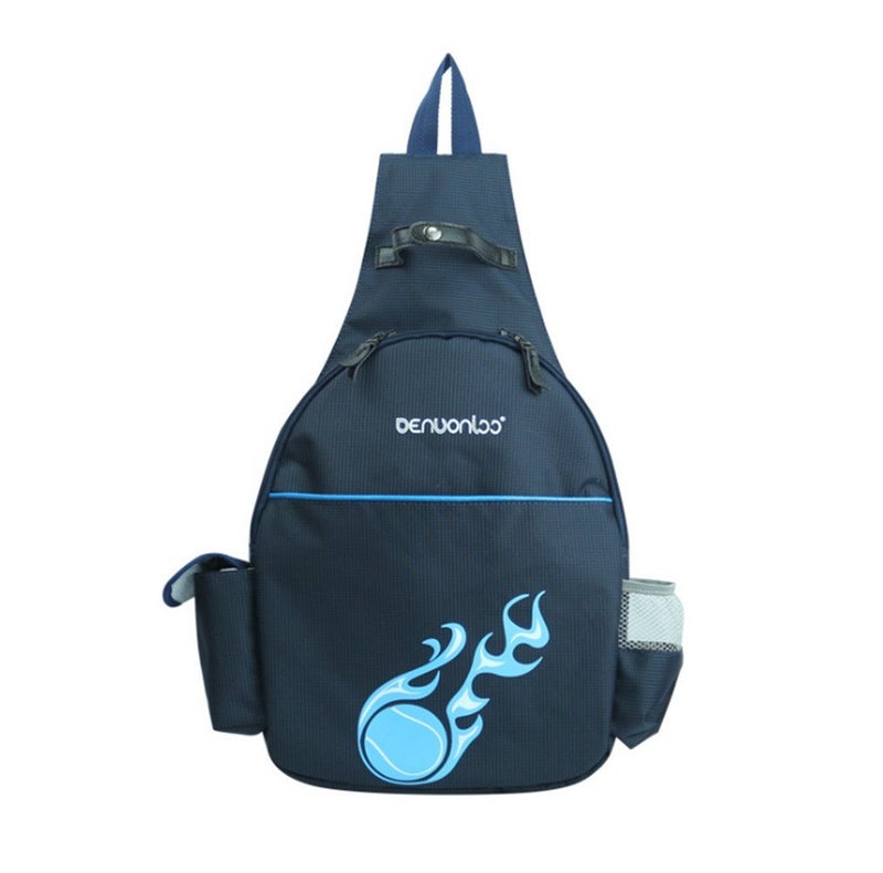 Klau Nylon Tennis Badminton Racquet Backpack Equipment bag Outdoor Sports Bags Dark Blue for Children Teenagers Tennis Beginners - Image 1